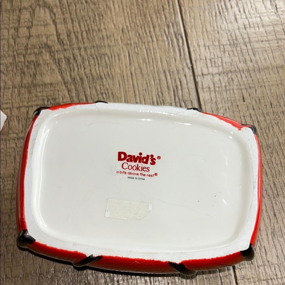 Red and Black Mini Plaid Barrel Bag - Picture 4 of 5